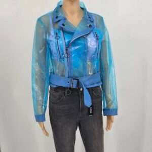Alternative view of Ladies Akira See Through Moto Jacket