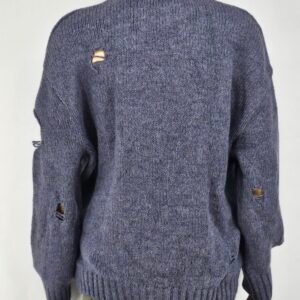 Alternative view of Mens Asos Design Destroyed Sweater