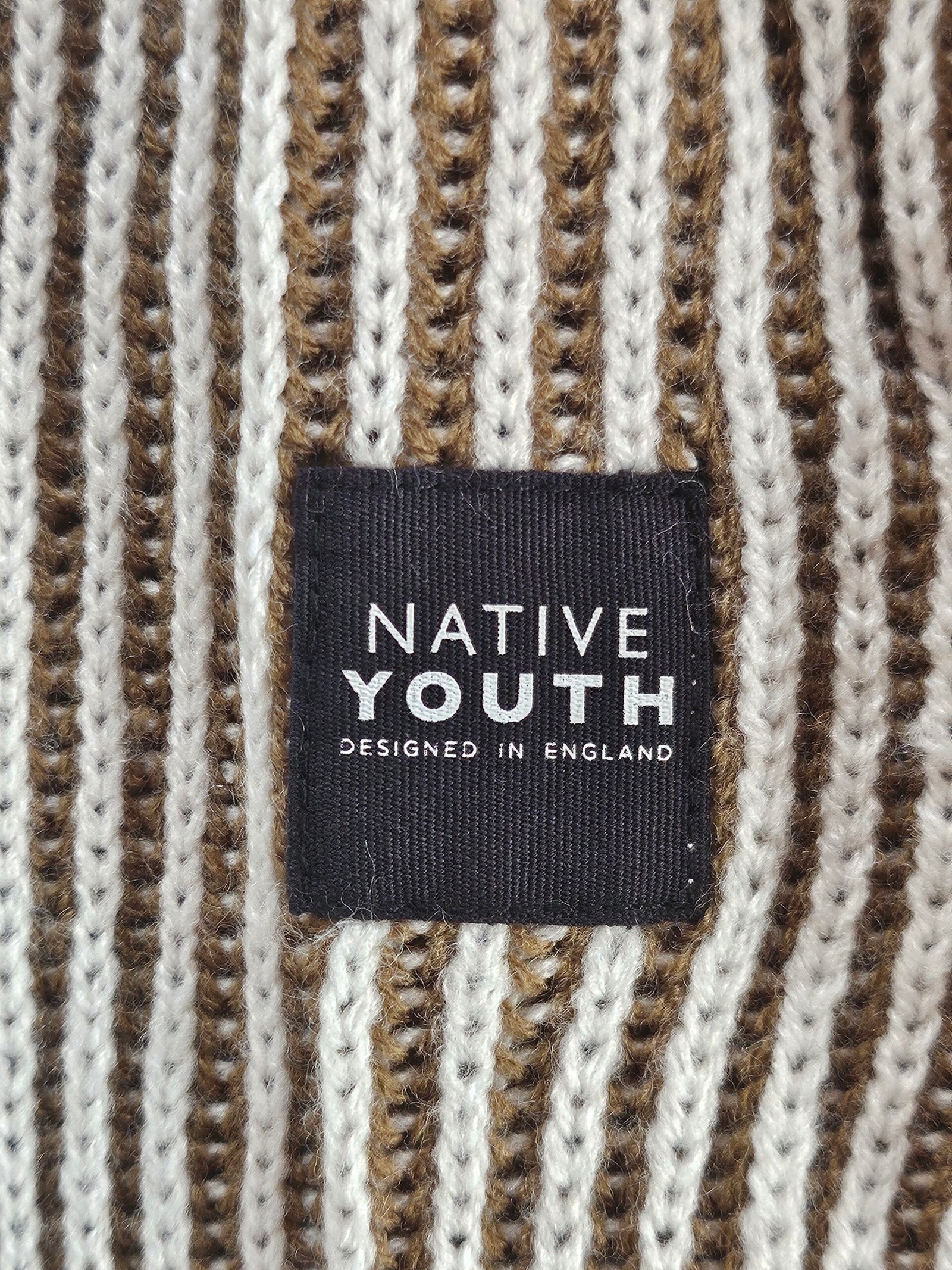 Mens Native Youth Polar Neck Sweater/Jersey - Image 3