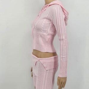 Alternative view of Ladies Charlotte Russe Knit Pants / Hoodie Combo