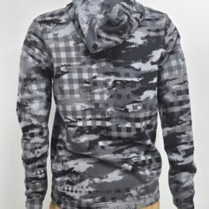 Alternative view of Mens Adidas Plaid Pullover Hoodie