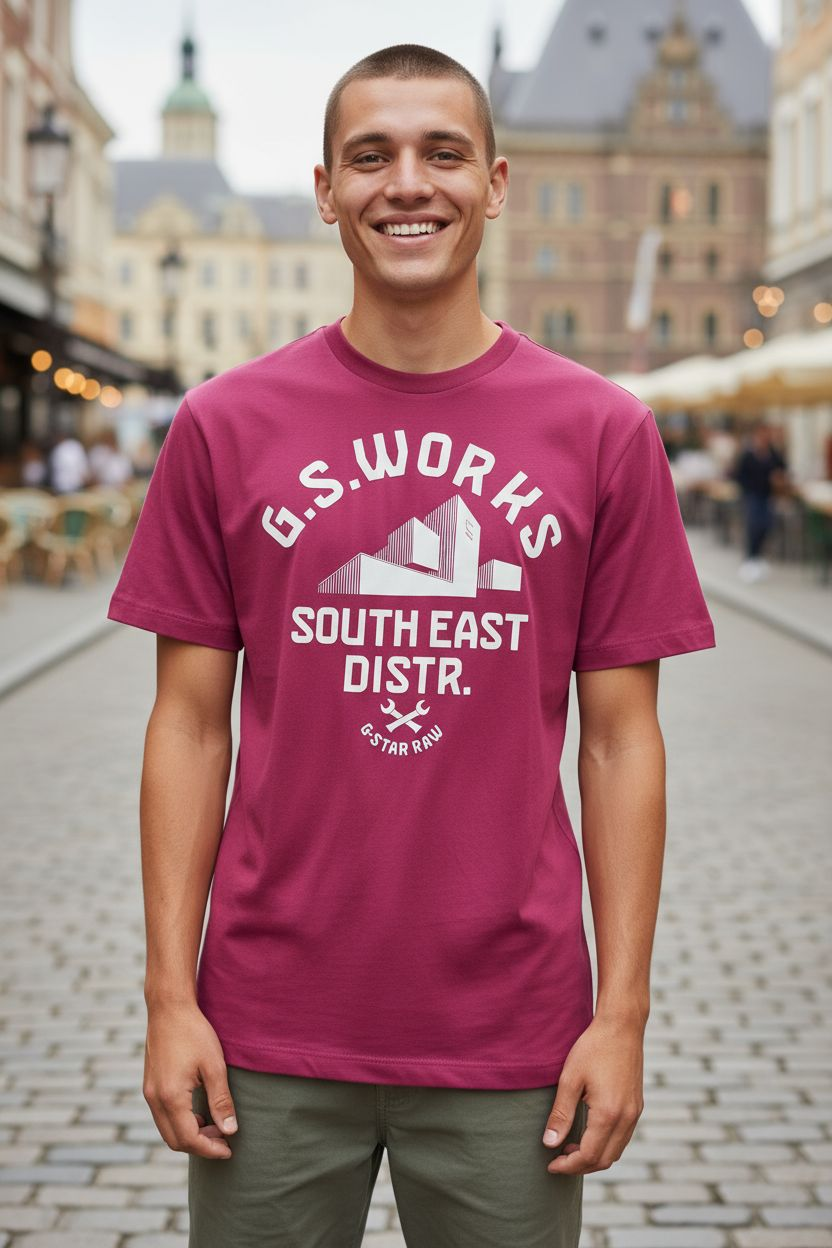 Mens G-Star Raw SS T-Shirt