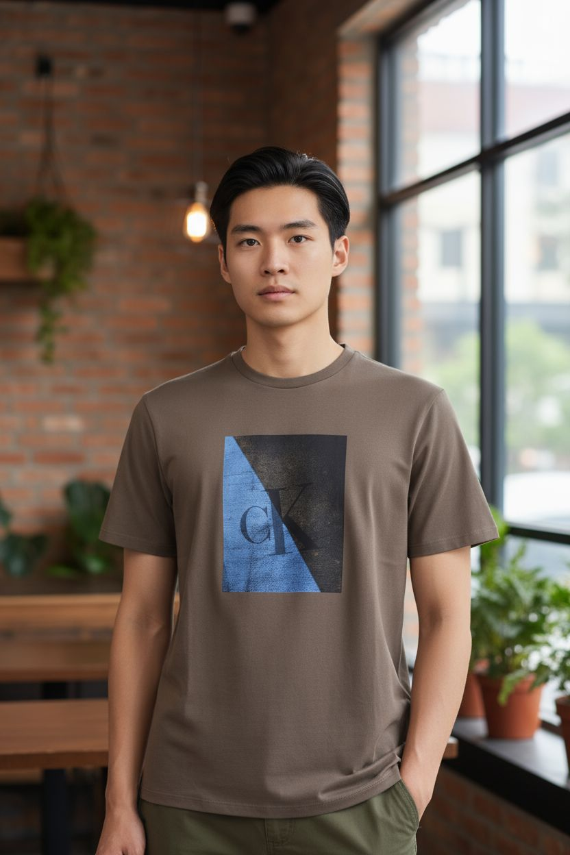 Mens Calvin Klein SS T-Shirt