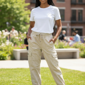 Ladies DKNY Sporty Cargo Pants