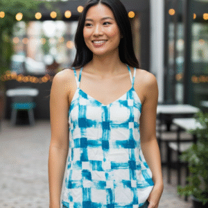 Ladies Armani Exchange Cross Strap cami