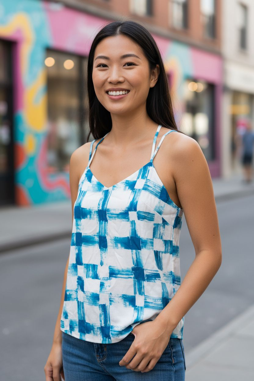 Ladies Armani Exchange Cross Strap cami - Image 5