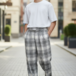 Mens Plaid Pants
