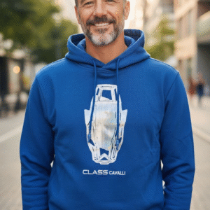 Mens Cavalli Hoodie Sweatshirt