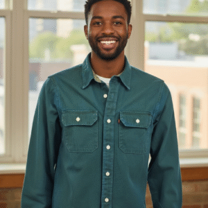 Mens Levi's Denim Shirt