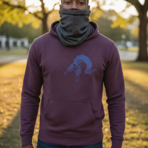 Mens Express Striped Neck Warmer