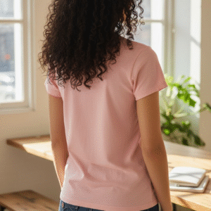 Alternative view of Ladies Armani Exchange V-Neck T-Shirt