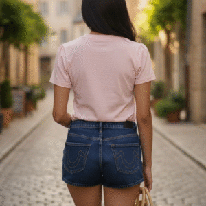 Alternative view of Ladies Armani Exchange SS T-Shirt