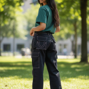 Alternative view of Ladies True Religion Cargo Pants