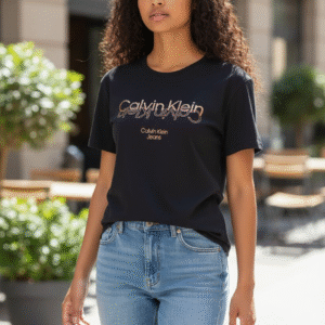 Alternative view of Ladies Calvin Klein SS T-Shirt