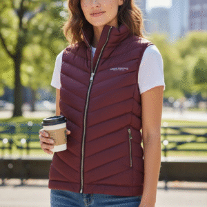 Ladies Armani Exchange Puffer Vest