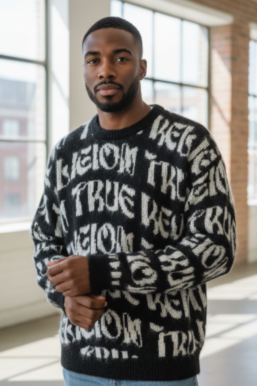 Mens True Religion Sweater/Jersey