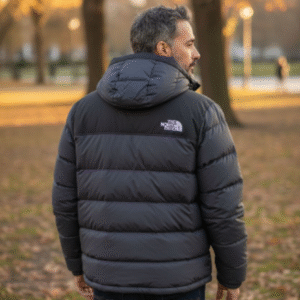 Alternative view of Mens The North Face Hooded Puffer Jacket